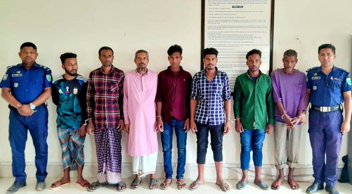 মৌলভীবাজারে হত্যা মামলার ৭ আসামি গ্রেপ্তার