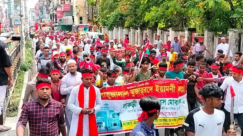 শাহজালালের মাজারে ‘লাকড়ি তোড়া’ উৎসব সম্পন্ন