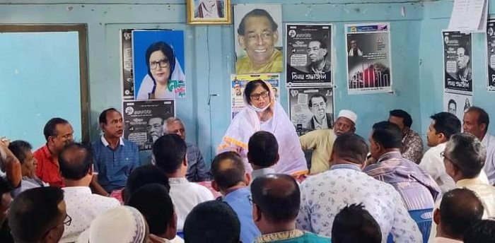 শাল্লায় আ.লীগের সাথে জয়া সেনগুপ্তের মতবিনিময়