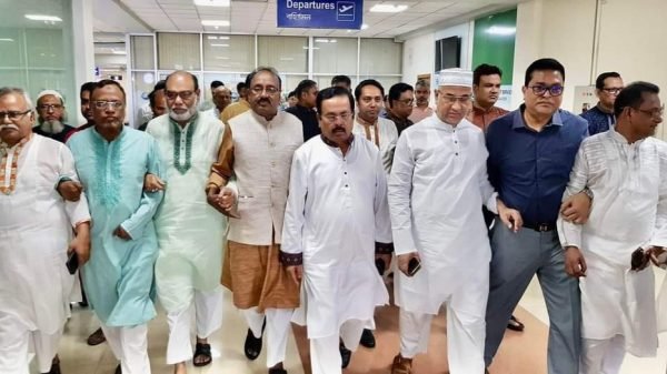 সিলেটে আ’লীগের কেন্দ্রীয় নেতৃবৃন্দ