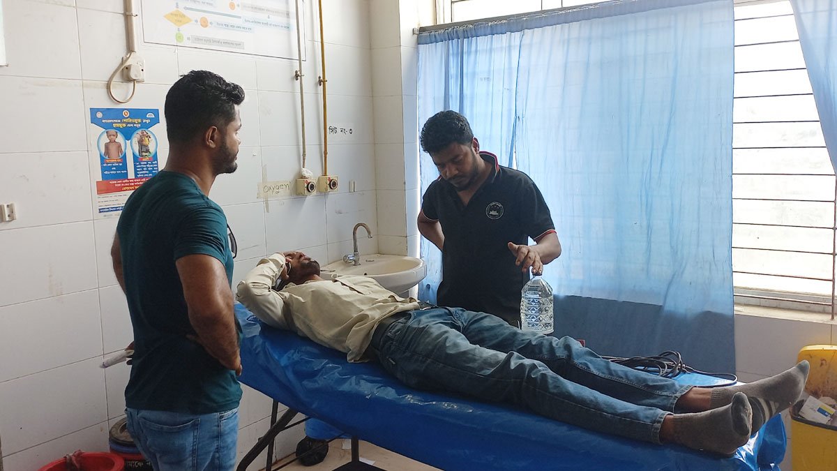 সুনামগঞ্জে সাংবাদিকের ওপর দুর্বৃত্তদের হামলা