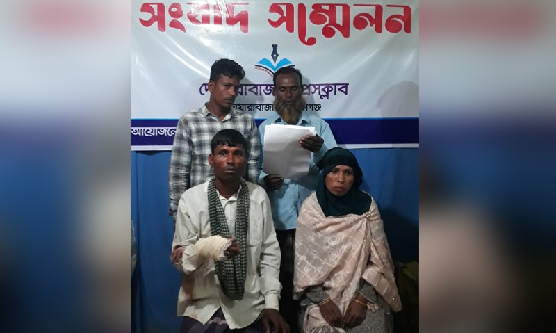 দোয়ারায় নিরাপত্তা ও প্রতিকার চায় এক মুক্তিযোদ্ধা পরিবার