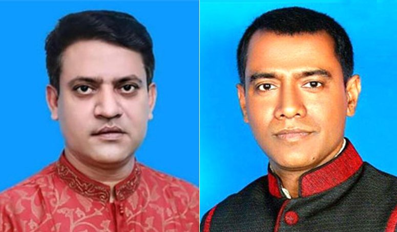 পুজা উদযাপন পরিষদ মাধবপুরের নেতৃত্বে পংকজ-লিটন