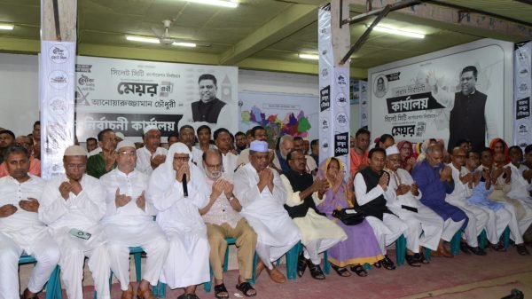 আনোয়ারুজ্জামানের নির্বাচনী কার্যালয় উদ্বোধন