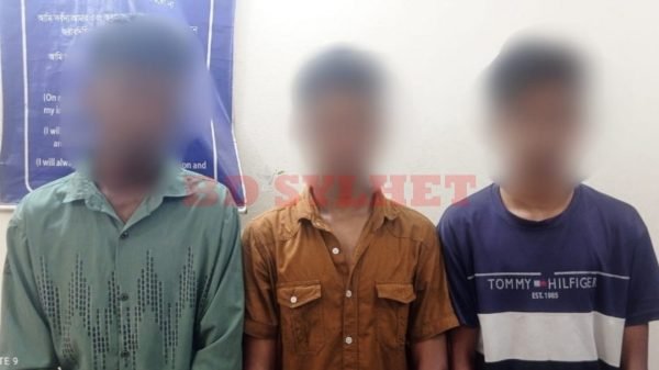 সিলেটে ব্যবসায়ী খুনের ঘটনায় ১২ ঘণ্টার মধ্যে গ্রেফতার ৩