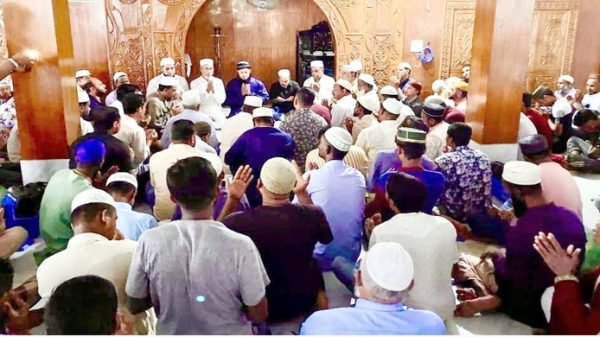 আব্দুল কাইয়ুম চৌধুরীর সুস্থতা কামনায় দক্ষিণ সুরমা বিএনপির দোয়া মাহফিল