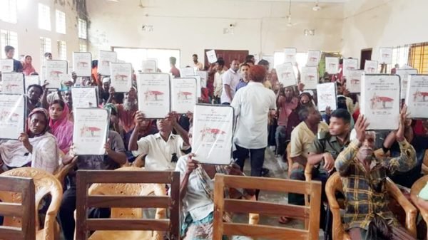 দোয়ারাবাজারে প্রধানমন্ত্রীর উপহারের ঘর পেল ৮৭টি গৃহহীন পরিবার