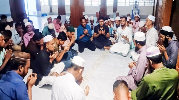 মাহবুব আলী খানের ৩৯তম মৃত্যুবার্ষিকীতে দক্ষিণ সুরমাবাসীর দোয়া মাহফিল