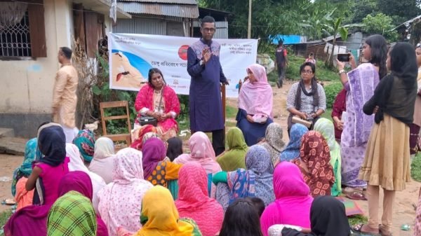 সিলেটে ডেঙ্গু প্রতিরোধে গ্রাসরুটস এর জনসচেতনতা সভা