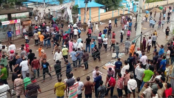 হবিগঞ্জে আ’লীগ-বিএনপি সংঘর্ষ, আহত অর্ধশতাধিক