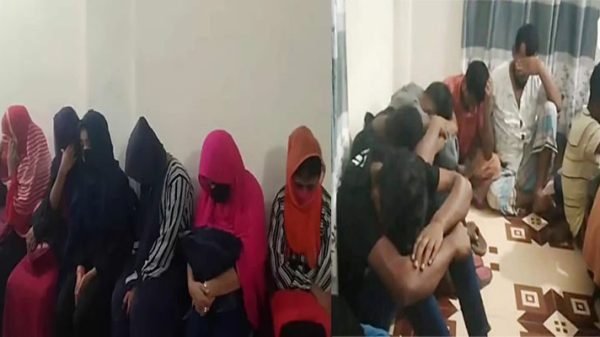 বাসায় অসামাজিক কার্যকলাপ: ৬ তরুণীসহ আটক ২১