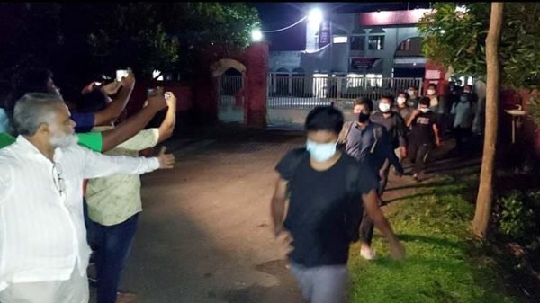 টাঙ্গুয়ার হাওরে গ্রেপ্তার ৩২ শিক্ষার্থী কারামুক্ত