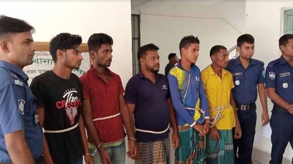 মৌলভীবাজারে চোর চক্রের ৫ সদস্য গ্রেফতার