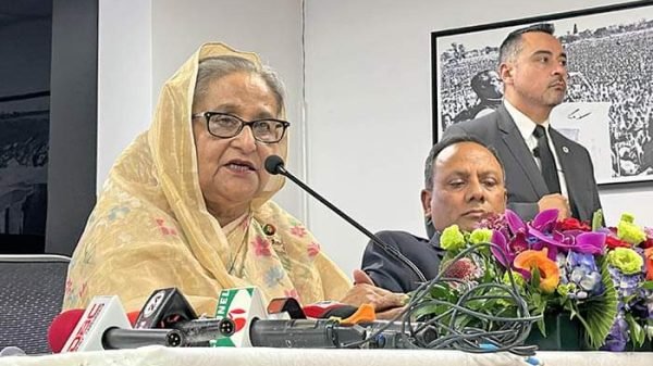 নির্বাচন বাধাগ্রস্ত করতে বিদেশী কোন হস্তক্ষেপ জনগণ মেনে নেবে না: প্রধানমন্ত্রী