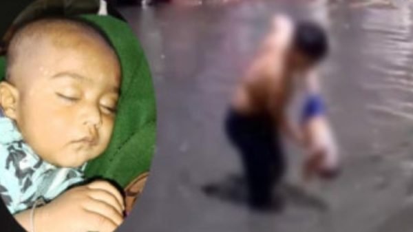 পানি থেকে ওঠানো সেই শিশুটি এখন সুস্থ