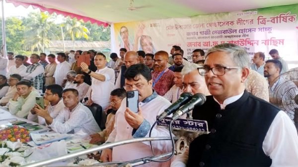 বাঙালি জাতি কখনোই কারো কাছে মাথা নত করে না: বাহাউদ্দিন নাছিম