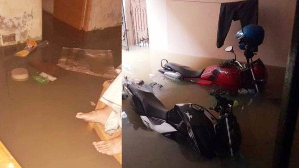 সিলেটে বাসা বাড়িতে পানি, মানুষের দুর্ভোগ চরমে