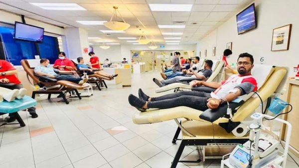 সিঙ্গাপুরে বাংলাদেশি প্রবাসীদের রক্তদান কর্মসূচি