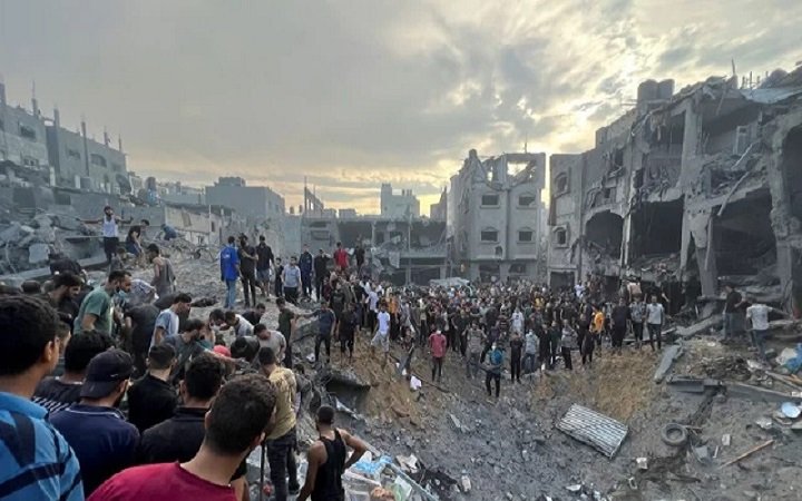 জাবালিয়া শরণার্থী শিবিরে ইসরায়েলের অতর্কিত হামলা, নিহত ৫০