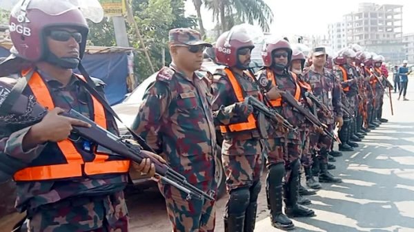 সারাদেশে ১৮৯ প্লাটুন বিজিবি মোতায়েন