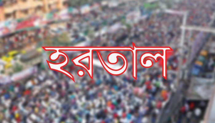 ২ দিন হরতালের ডাক বিএনপির
