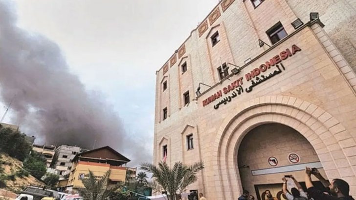 এবার গাজায় ইন্দোনেশিয়ার হাসপাতাল অবরুদ্ধ