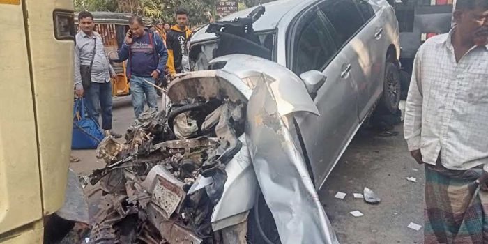ট্রাক-প্রাইভেটকার সংঘর্ষে ২ ভারতীয় নাগরিক নিহত