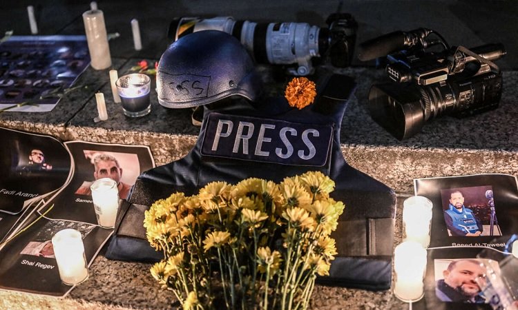 ৫০ দিনে গাজায় ৬৭ সাংবাদিক নিহত