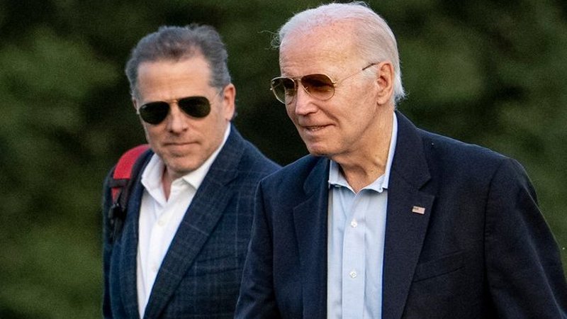 বাইডেনপুত্রের নামে এবার কর ফাঁকির মামলা