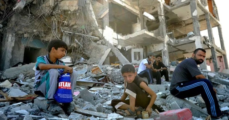 গাজার অর্ধেক মানুষ ক্ষুধায় ভুগছে