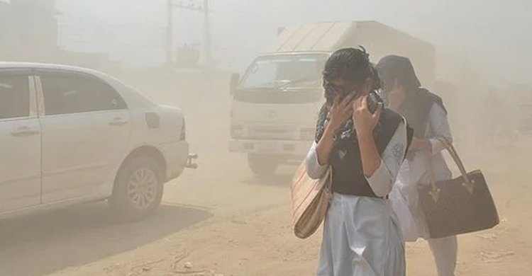 আজ সকালের ঢাকার বায়ু ‘অস্বাস্থ্যকর’