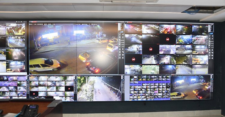 ঢাকায় পুলিশের কার্যক্রম মনিটরিংয়ে ২১০০ সিসি ক্যামেরা