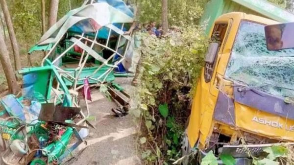 হবিগঞ্জে পিকআপের ধাক্কায় ৩ জন নিহত