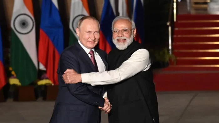 মোদিকে রাশিয়ায় আমন্ত্রণ পুতিনের