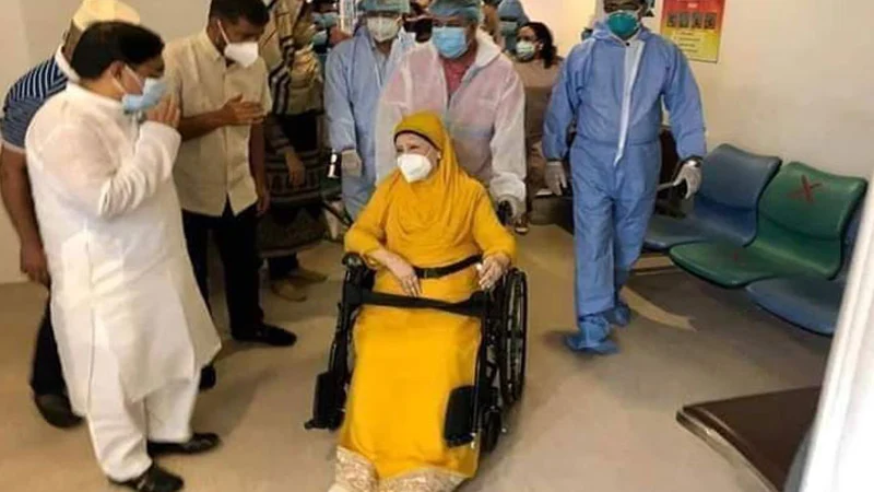 বিকেলে হাসপাতাল থেকে বাসায় ফিরবেন খালেদা জিয়া