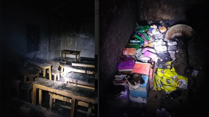 গাজীপুরে ভোটকেন্দ্রসহ ২ স্কুলে অগ্নিসংযোগ, পুড়েছে টিভি-কম্পিউটার