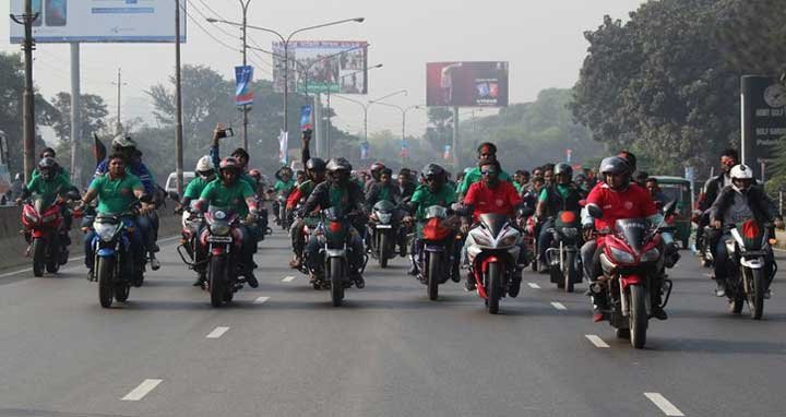 সড়কে মোটরসাইকেল নিয়ন্ত্রণে আসছে নীতিমালা