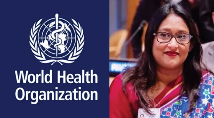 ১ ফেব্রুয়ারি ডব্লিউএইচও’র আঞ্চলিক পরিচালকের দায়িত্ব নেবেন সায়মা ওয়াজেদ