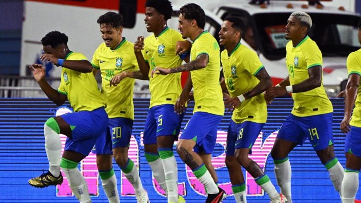 কলম্বিয়াকে হারিয়ে শীর্ষে ব্রাজিল অনূর্ধ্ব-২৩