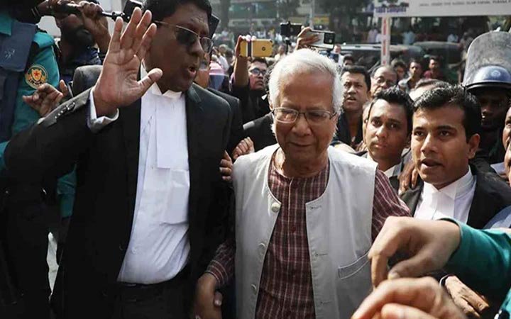 ২৫ যুক্তিতে খালাস চেয়ে আজ আপিল করবেন ড. ইউনূস