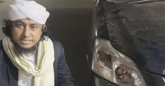 গিয়াস উদ্দিন তাহেরীর গাড়ি ভাঙচুরের অভিযোগ