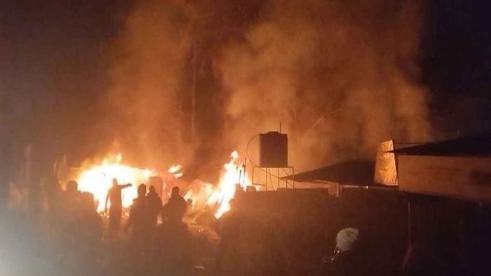 সাজেকে রিসোর্ট-দোকান পুড়ে ছাই