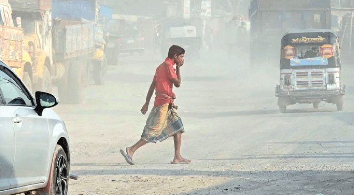 আজ সকালেও ঢাকার বাতাস সবচেয়ে ‘ঝুঁকিপূর্ণ’