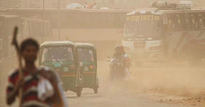 আজ ঢাকার বায়ু খুব অস্বাস্থ্যকর