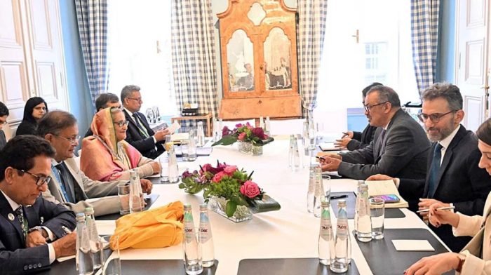 শেখ হাসিনার সঙ্গে ডব্লিউএইচও মহাপরিচালকের বৈঠক