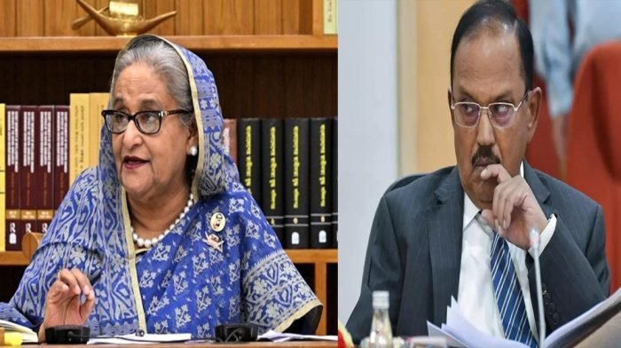 মিয়ানমার ইস্যুতে শেখ হাসিনার সঙ্গে ‘বৈঠক’ ভারতের নিরাপত্তা উপদেষ্টার