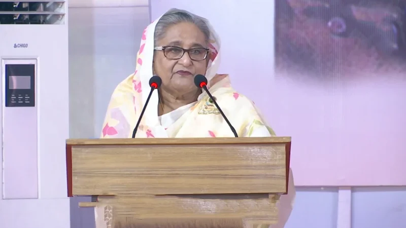 উন্নত দেশ গড়তে নারী-পুরুষকে একসাথে কাজ করার আহ্বান প্রধানমন্ত্রীর