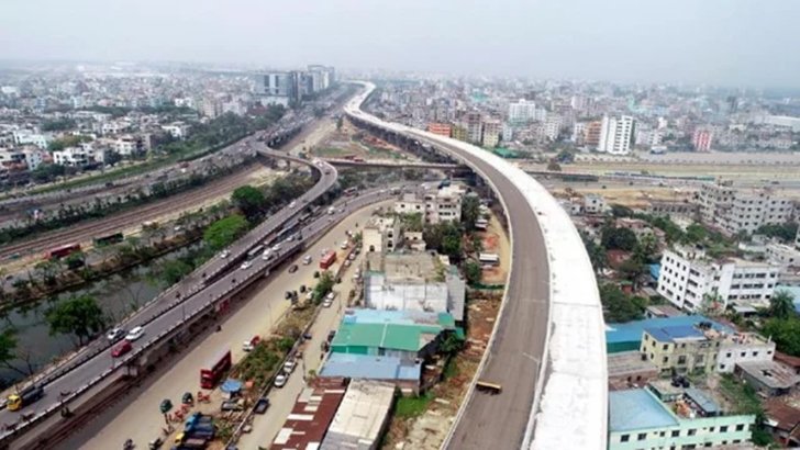 এলিভেটেড এক্সপ্রেসওয়ের এফডিসি র‌্যাম্প খুলছে কাল