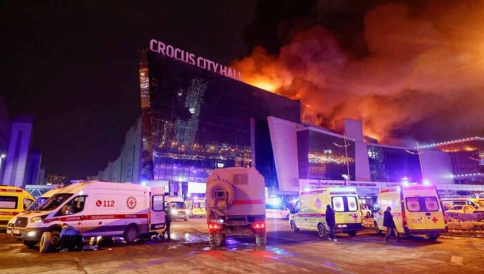 মস্কোয় কনসার্ট হলে ভয়াবহ হামলা: নিহত ৬০, দায় স্বীকার করল যে সংগঠন