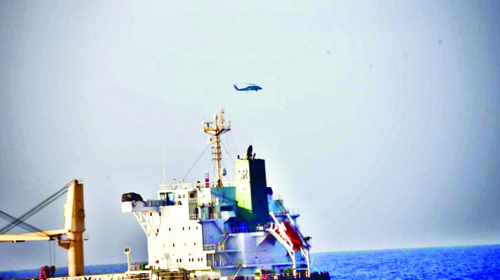 জিম্মি এমভি আবদুল্লাহতে বিমান বিধ্বংসী অস্ত্র বসিয়েছে জলদস্যুরা